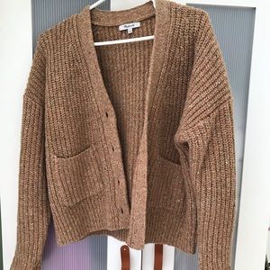 Madewell Speckled Rib Cardigan